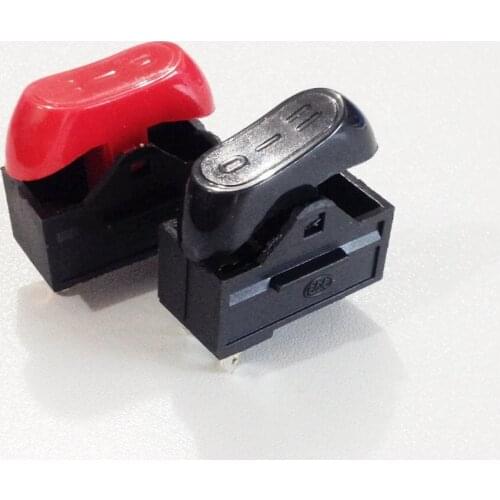 10A 250VAC Insulation Shell 3P 3 Position SPDT Rocker Switch for Hair Drier