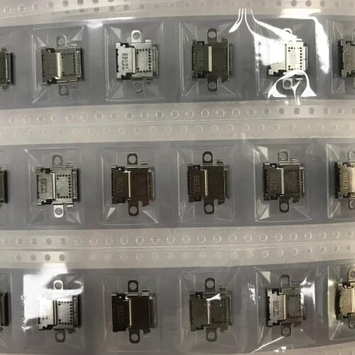 10Pcs Free Shipping New Original Charging Port Power Connector for NS Nintend Switch Console USB Type-C Socket