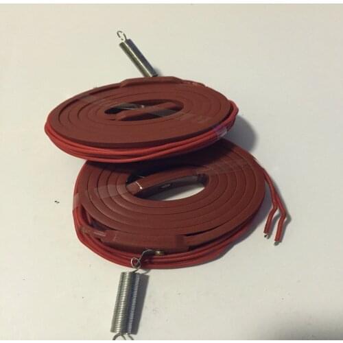 15x550mm 35W 220V air conditioning compressor Silicone Heater ,Heating Element rubber waterproof pipeline heater band Electric