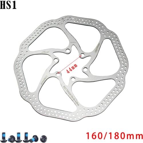 Mountain bike brake pad HSI 160mm 180mm bicycle six hole screw disc brake accessories