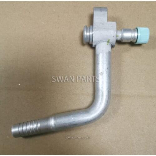 Aluminium Barb Fitting 90 degree Fare Nut for AC Air Conditioning CompressorRadiator with Service Port Auto AC fitting FTT0044