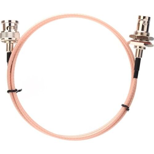 BNC Male To Female Plug CCTV Extension Coaxial Line Cable Male To Male Security Monitoring 0.5m 2m 3m 5m 3.3ft Long