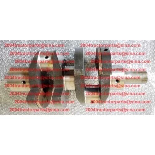 TY290X.04.101 Crankshaft + TY290X.02.135/TY290X.02.139/TY290X.02.136 Main bearings, Henan Xinchai Group Huanghe TY290X engine