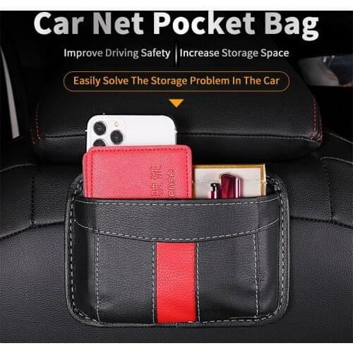Multifunction Car Seat Gap Storage Bag Auto Organizer Storage Hanger Phone Holder for Car Interior Accessories Stowing Tidying
