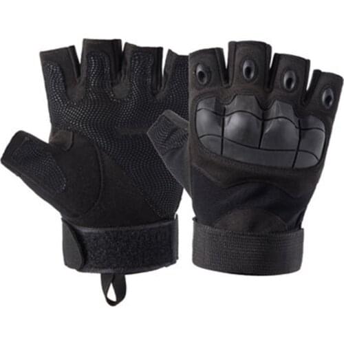 Soft Knuckle Half Finger Tactical Gloves Military Army Mittens Combat Bicycle Shooting Airsoft Paintball Fingerless Mens Gloves