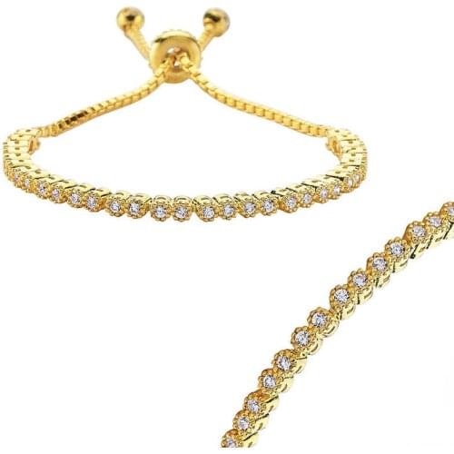 Tevuli 925 Sterling Silver Gold Plated Waterway With Lift Bracelet