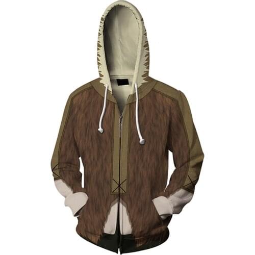 To Your Eternity Fushi Cosplay Hoodie 3D Printed Hooded Sweatshirt Men Women Casual Streetwear Zip Up Jacket Coat