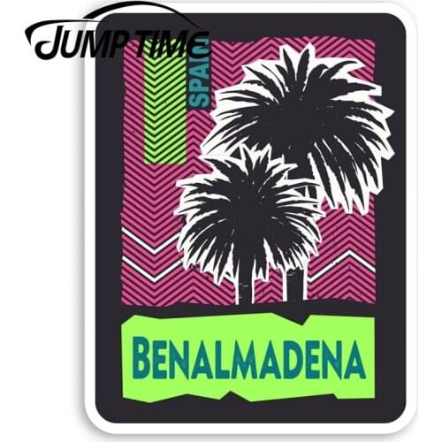 Jump Time Benalmadena Spain Vinyl Stickers Travel Holiday Sticker LuggageDecal Car Window Bumper Car Accessories