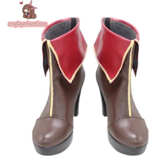 Vtuber hololive Houshou Marine Cosplay Costumes Shoes Boots Custom Made For You
