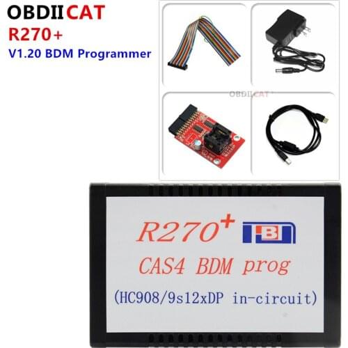 2021 Top Rated Professional R270+ For BMW CAS4 BDM Programmer Auto Key Programmer R270 CAS4 Free Shipping