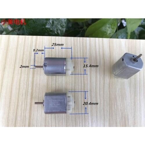3 teile/los Mabuchi 140 micro DC motor FC-140RE 12V 8000r/min spezielle für Rückspiegel/Kopf Licht teller motor FC-140RE-09510