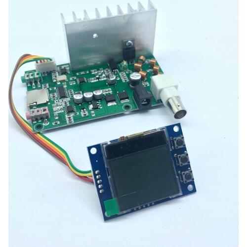 5W-7W FM Transmitter Radio Station PLL Stereo Digital Frequency KITS + LCD Digital Display