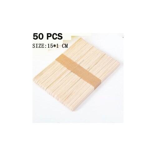 50PCS Wooden Stirring Stick Epoxy Resin Mold Tool For Jewelry Making Handmade Craft Tools Supplies