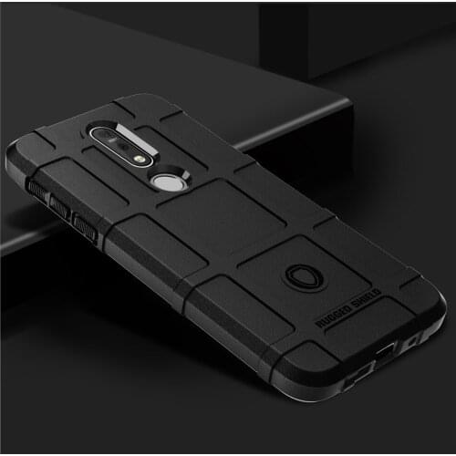 Armor Case For Nokia 7.1 Plus Military Protect Rugged Shield Phone Cover For Nokia 7.1 Case Silicone