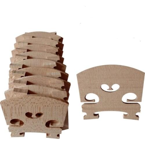 Burlywood Maple Burlywood Violin Bridge for 4/4 Full Size Pack of 60