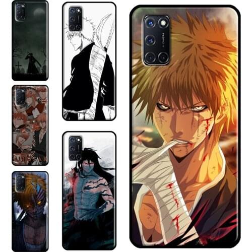 Bleach Ichigo Kurosaki Case For OPPO A15 A83 A91 A93 A31 A53 A5 A9 2020 A52 A72 A1K A3S A5S Reno2 Z F5 F7 Cover