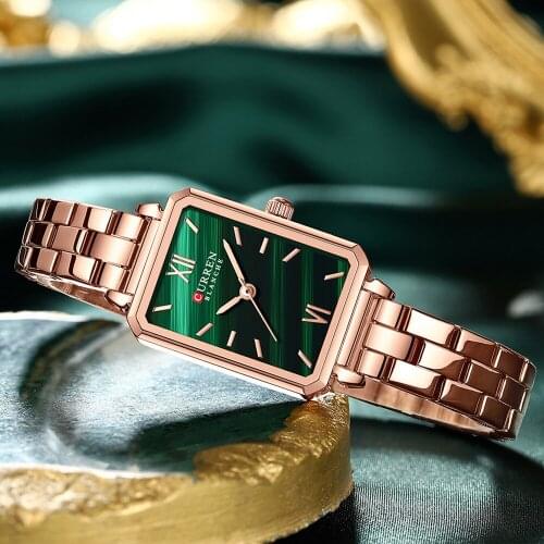 Женские прямоугольные часы Curren Blanche China At AliExpress