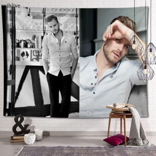 Tapestry Singer Jim Bakkum Background Decorative Wall Hanging For Living Room Bedroom Dorm Room Home Decor 130x150cm,100x150cm