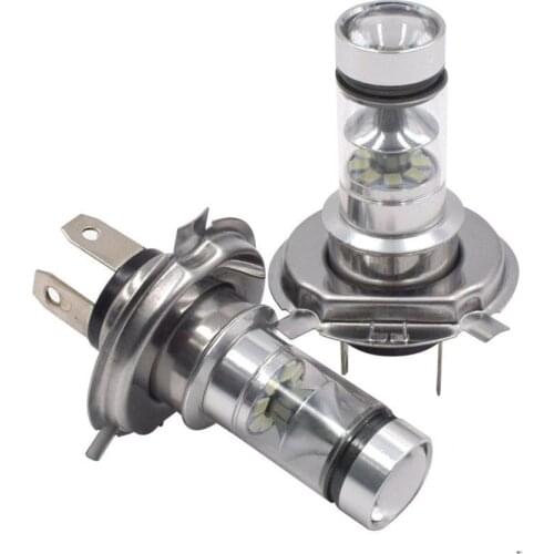 Hot sale 2x Car H4 9003 HB2 8000K Hi/Lo Beam 20 LED Fog Light Driving Bulb White Lamp Drop Shipping