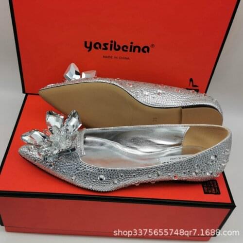 Luo flower Wedding Shoes For The Bride