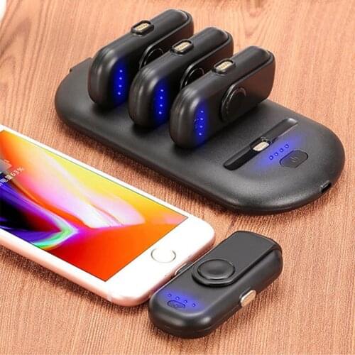 New Portable Magnetic 4-in-1 Mobile Power Supply For iPhone Micro USB Type C Mini Magnet Charger Power Bank Dropshipping