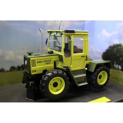 Germany Diecast 1/32 Scale MB TRAC 700 Tractor Agricultural Vehicle Boutique Model Color Box Static Display Boy Gift
