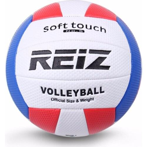 Soft Touch PU Leather 5# Volleyball Ball Outdoor Indoor Training Competition Standard Volleyball Ball For Students Hot