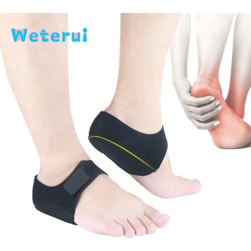 Men Women Gel Heel Cups for Heel Pain Plantar Fasciitis Bone spur Cracked Heel Repair Adjustable Cushion Inserts Pad