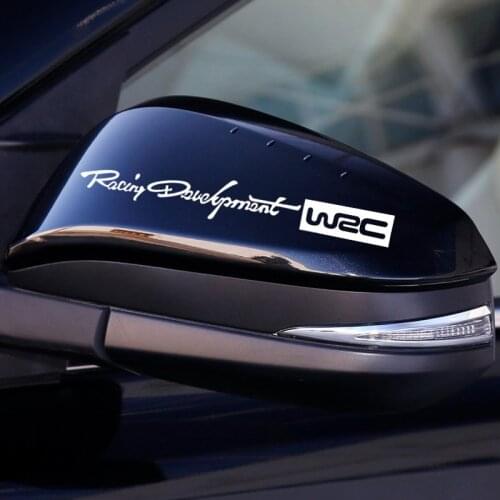 4 car sticker door handle WRC car decoration for Chery Tiggo Fulwin A1 A3 QQ E3 E5 G5 V5/EMGRAND EC7 EC7-RV EC8