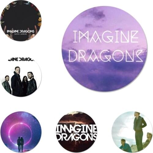 Imagine Dragons Badge Brooch Pin Accessories For Clothes Backpack Decoration gift