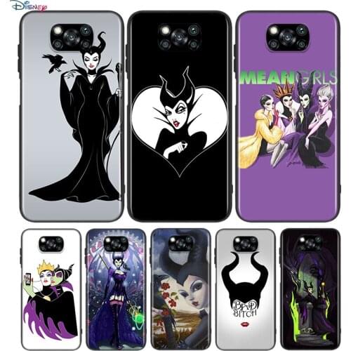 The Witch Maleficent For Xiaomi Poco X3 NFC M2 X2 F2 F3 C3 M3 F1 Pro Mi Play Mix 3 A3 A2 A1 6 Lite Soft Phone Case