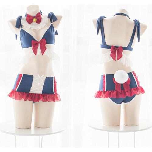 Japanese Sweet Lolita Sexy Cute Sleepwear Kawaii Snow Hime Bell Underwear