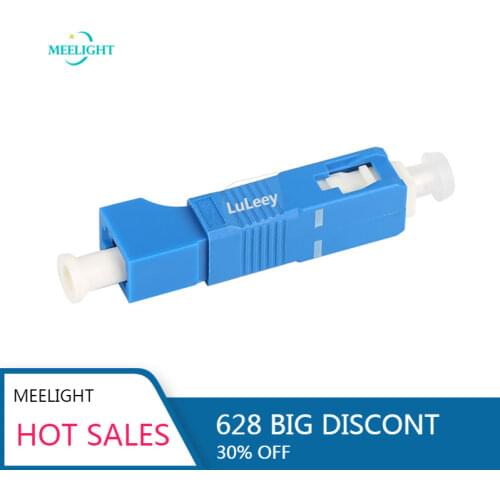 SC-LC/LC-SC Fiber Optic Adapter , Flange Coupler Adapter Fiber Laser Optical Tools ,single-mode ,SC Male LC Female