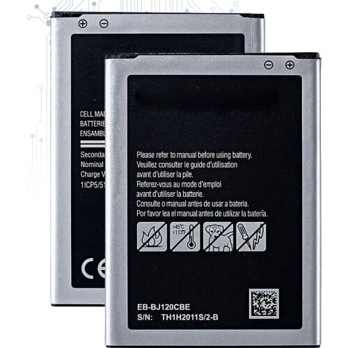 For Samsung Battery for Samsung Galaxy J1 2016 J120 Galaxy Express 3 EB-BJ120CBU EB-BJ120CBE 2050mAh Bateria