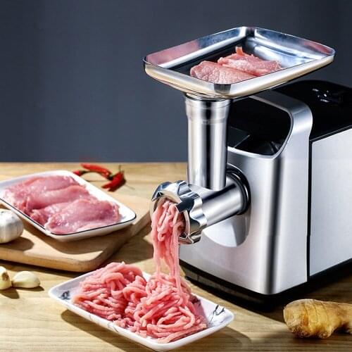 Household Electric Meat Mincer Commercial Meat Grinder Multifunctional High Power Sausage Filling Whipping Machine