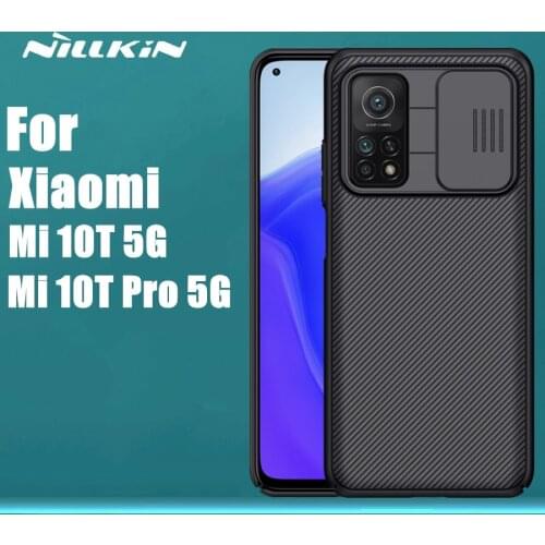 Nillkin CamShield Slide Camera Cover For Xiaomi 10T Pro Mi10T 5G Nillkin Slide Protect Lens Protection Cover for Xiaomi Mi 10T