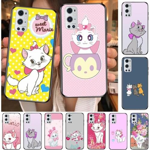 Pink Marie Cat For OnePlus Nord N100 N10 5G 9 8 Pro 7 7Pro Case Phone Cover For OnePlus 7 Pro 1+7T 6T 5T 3T Case