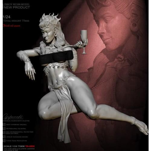 1/24 Resin figure model kits DIY self-assembled TD-2859