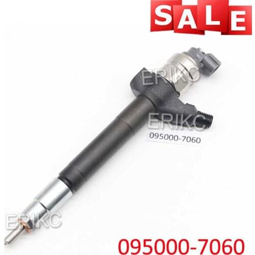 ERIKC New 095000-7060 Common Rail Injector Nozzle 0950007060 Diesel Sprayer 6C1Q-9K546-BB For DENSO 7060 Ford Transit 2.4 TDCI
