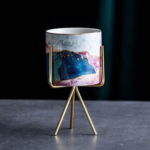 GIEMZA Decorative Ceramic Candlesticks