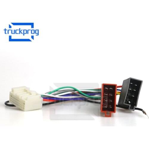 ISO Radio Adapter Cable for MITSUBISHI Wiring Harness Connector Lead Loom Cable Plug