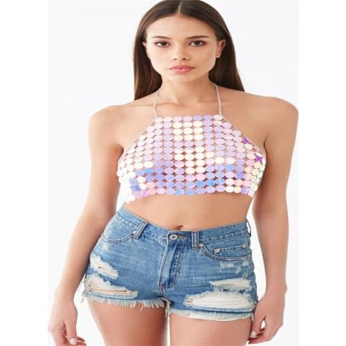 MAA-OE 2019 Fashion Alloy Apron Belt Body Chains For Women New Bohemia Color Plastic Sequin Waist Chain Party Gift Jewelry