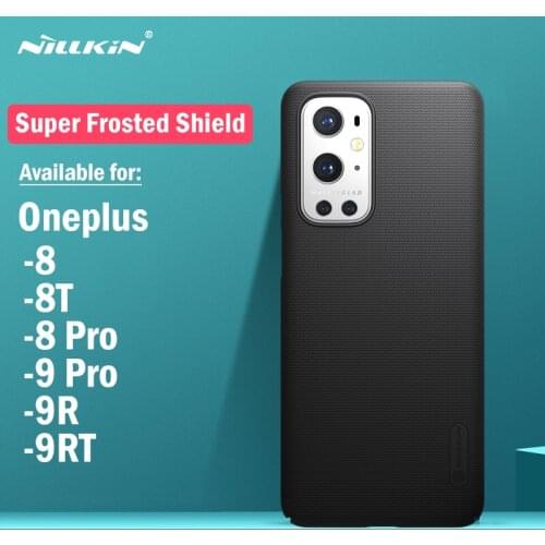 Nillkin Frosted Shield Case for Oneplus 9R 8T 8 9 Pro Case Cover Matte Hard Back Cover for Oneplus 8 9 Pro Case