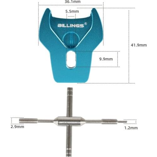 Repair Kit Baitcasting Fishing Reel Maintenance Tools Stainless Steel Spool Locator Key Puller DIY Ball Bearing Remover