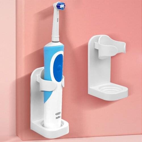 1PC Toothbrush Stand Rack Organizer Electric Toothbrush Wall-Mounted Holder Space Saving Bathroom Accessories Hot Sale