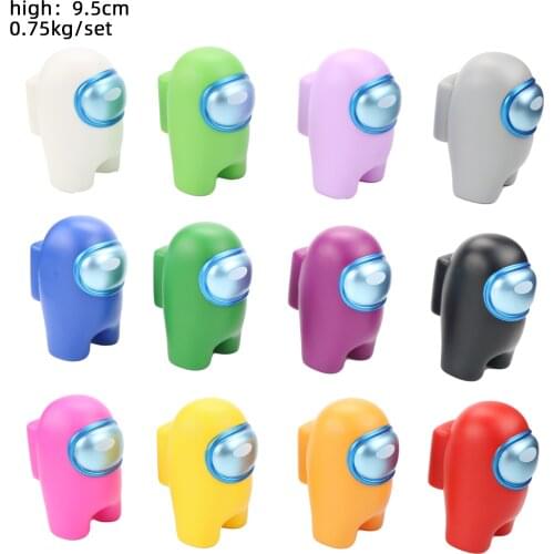 Original discord Among of Us Action Figure Amine collect Doll Toys Impostor Wolf Game Cake Model Children Party Gift Kid Pvc Toy