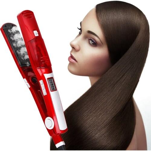 Steam Hair Straightener Flat Iron Electric Straightener Styling Tools Ceramic Straightening Hair Professional Hair Straightener