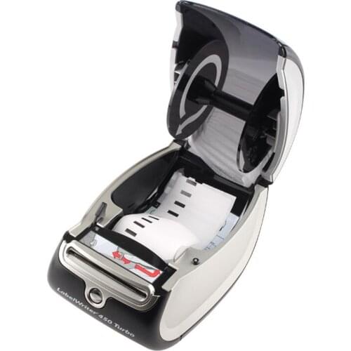 Barcode printer jewelry label printer for Dymo LW450Turbothermal label machine sticker tape label machine name badge typewriter