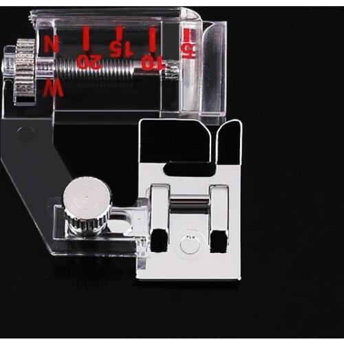 Adjustable Bias Tape Binding Foot Snap On Presser Foot For Brother Sewing Machine Accessories ADJUSTABLE BIAS TAPE SNAP ON 6290
