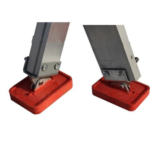 2pcs Adjustable step ladder leg Non-slip foot grip Cushion Leveling pad for telescopic ladder floor protector replacement parts